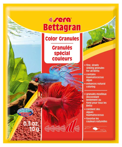SERA Betta Gran hrana za borce sa spirulinom u granulama 10g