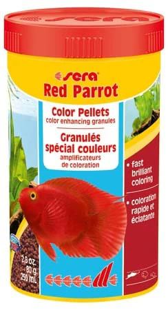 SERA Red Parrot hrana za ciklide u granulama