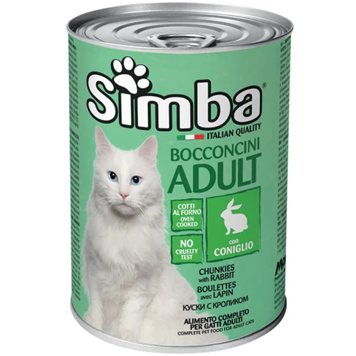 SIMBA Konzerva za mačke Adult Zečetina 415g