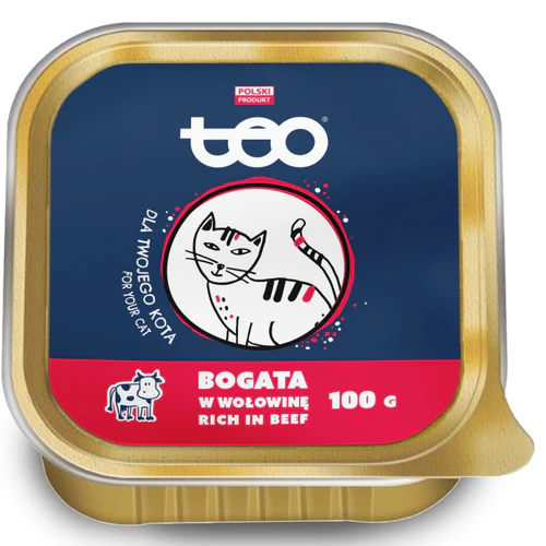 TEO Pašteta za mačke s govedinom, 100g