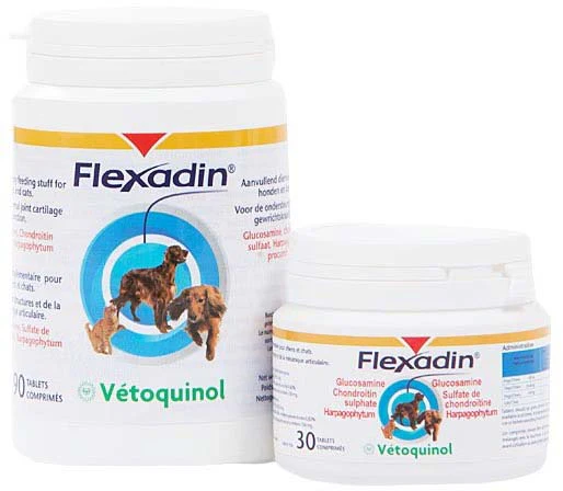 VETOQUINOL Preparat za pse Flexadin, sa glukozaminom i hondroitinom 30tbl