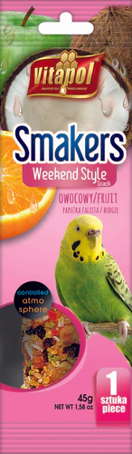 VITAPOL Smakers Weekend Štapići za tigrice Voće 1kom, 45g