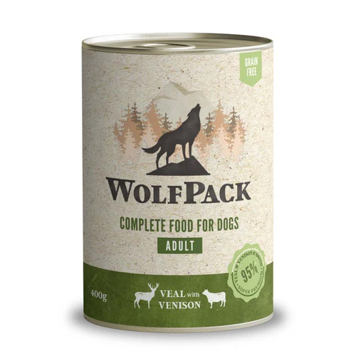 WOLFPACK Teletina i divljač, bez žitarica