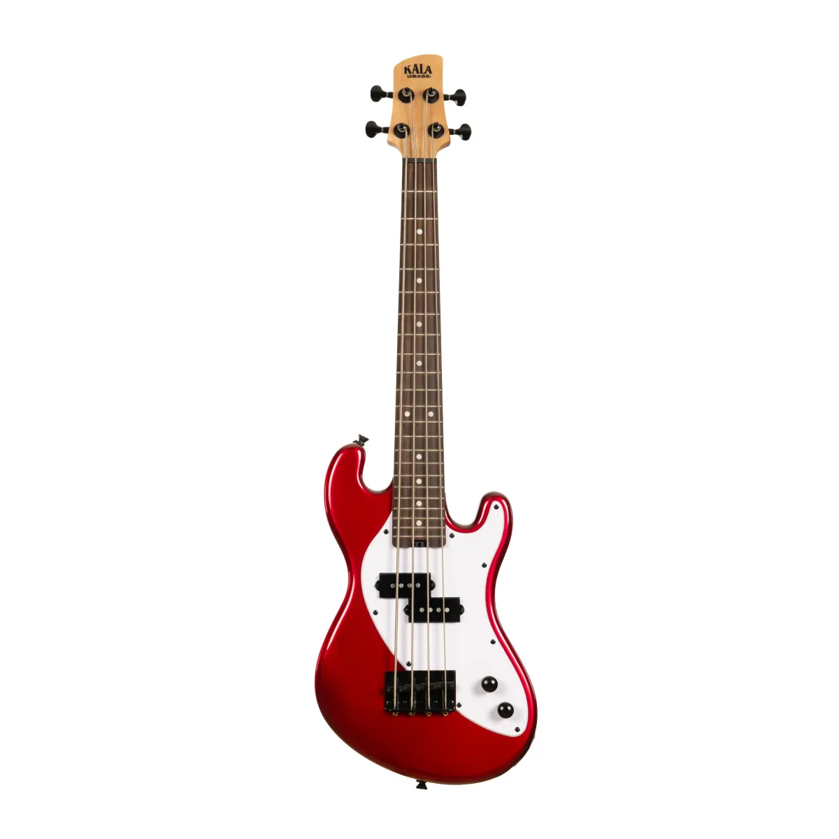 Kala Solid Body 4-String Metal Red