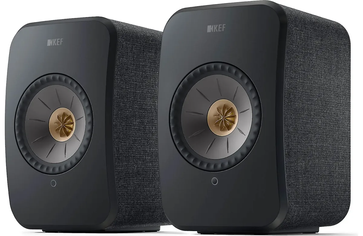 KEF LSX II CARBON BLACK - Bežični zvučnici