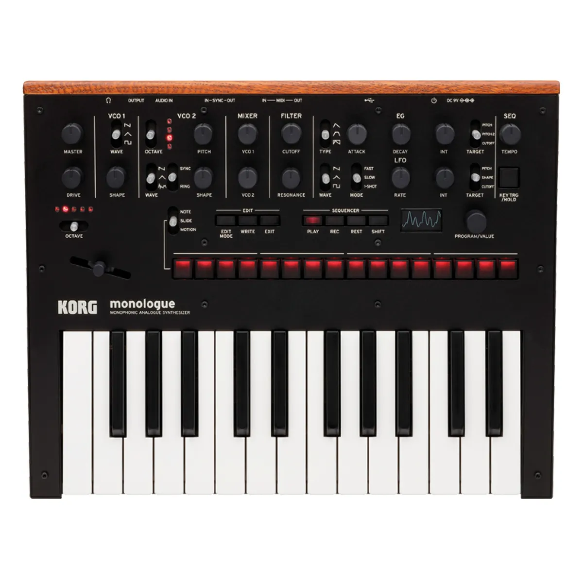 Korg MONOLOGUE Black - Sintisajzer
