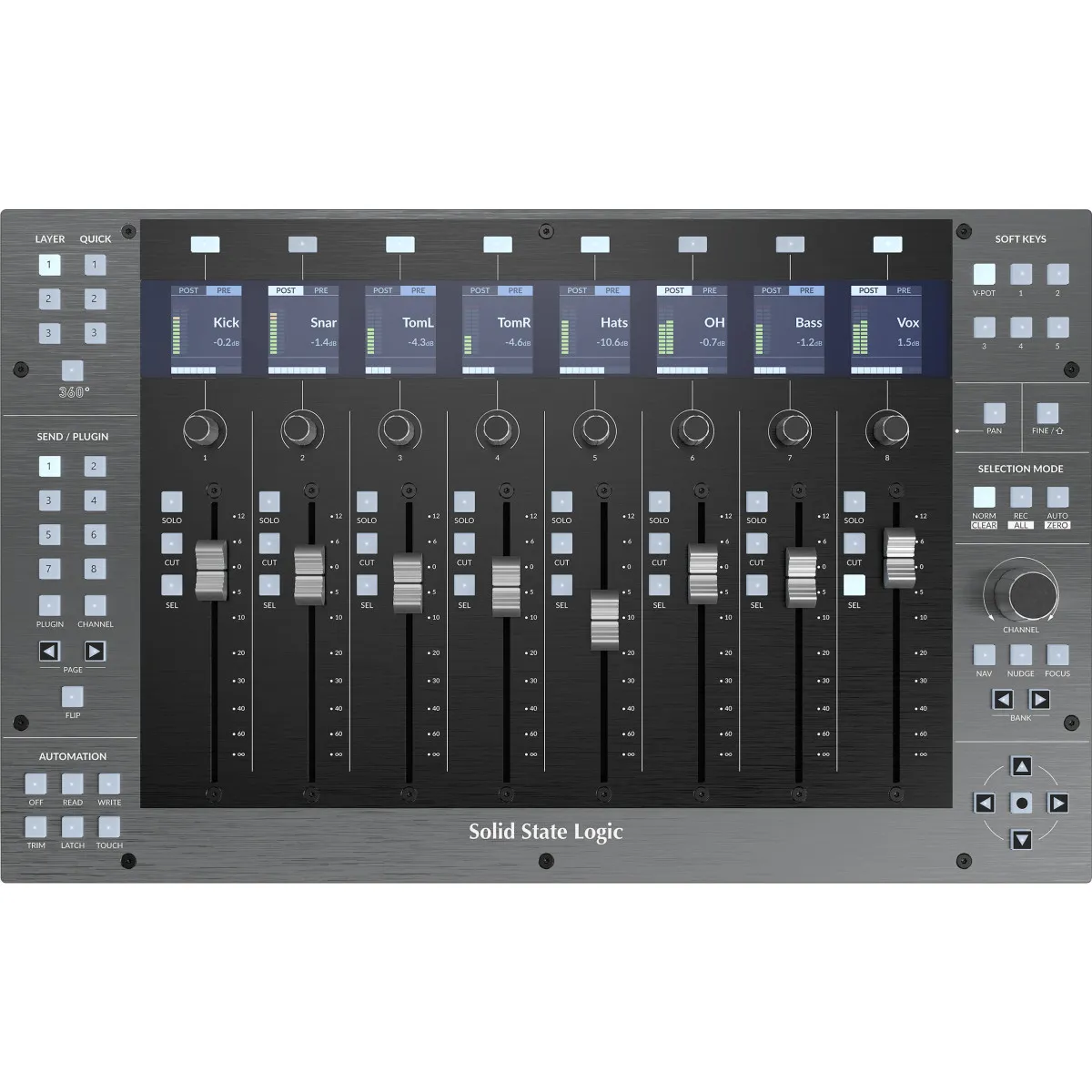 SSL SSL Solid State Logic UF8 (240v) - DAW kontroler