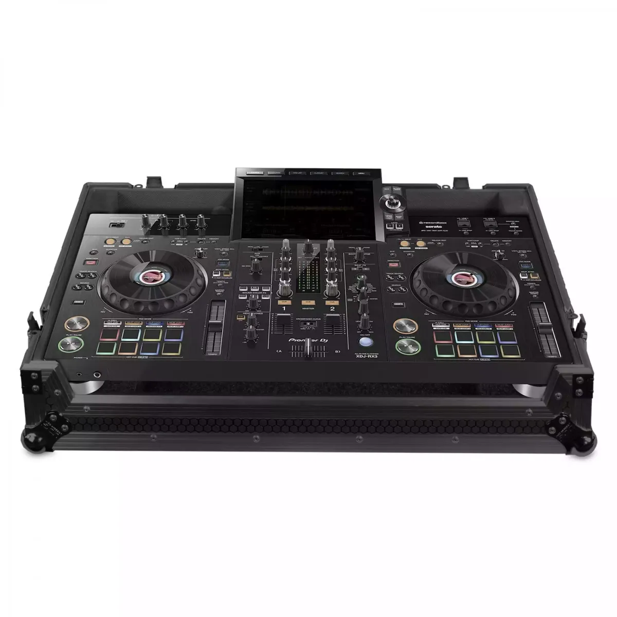 UDG Ultimate Flight Case Pioneer XDJ-RX3 Black Plus (Laptop Shelf +...