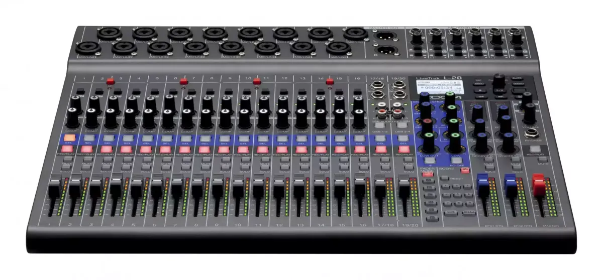 ZOOM L-20 LiveTrak - Digitalna mikseta i snimač