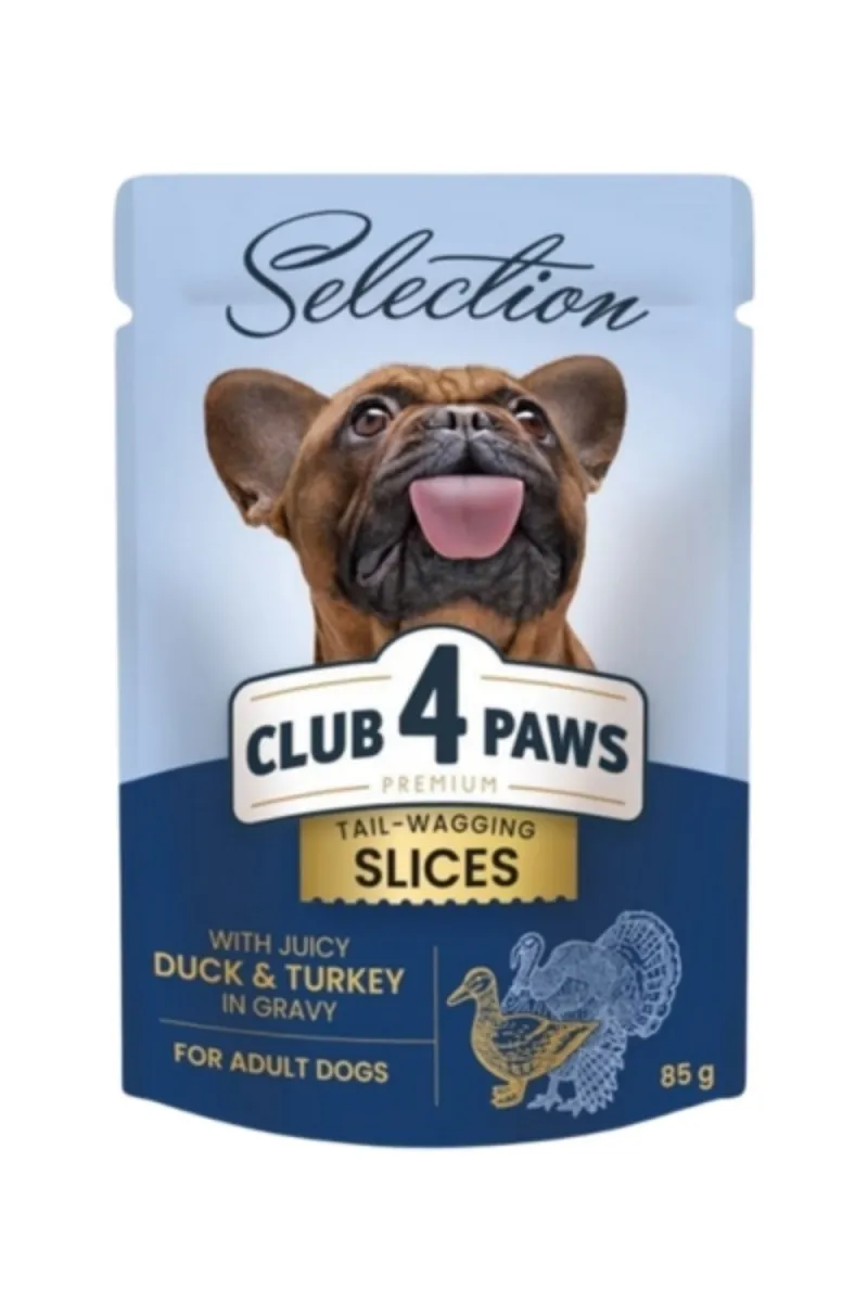 C4P sos za pse komadici pacetine i curetine Mini 85g