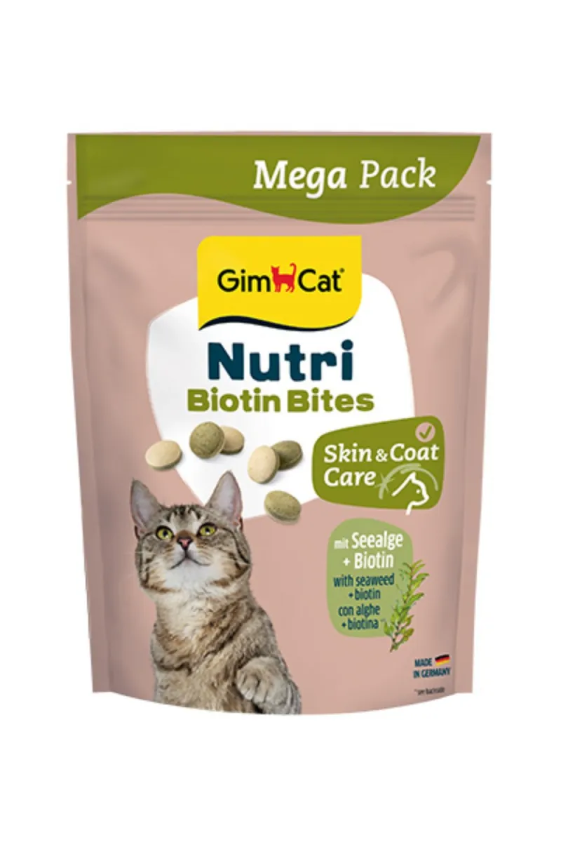 Gimcat Nutri Biotin alge, poslastica za macke 425g