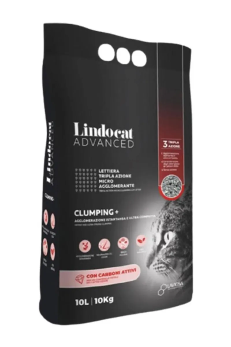 Lindocat Advanced Clumping + Active carbon 10l