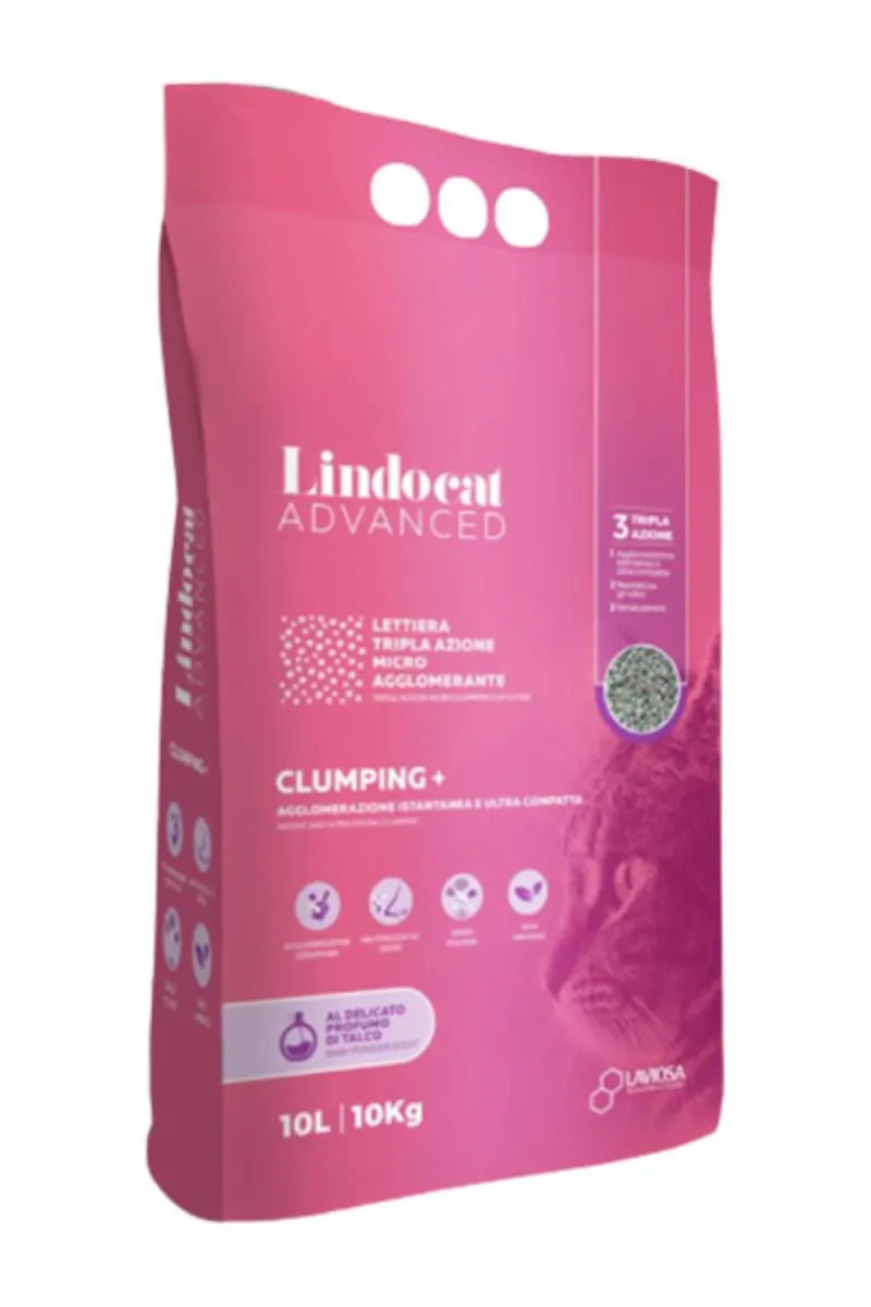 Lindocat Advanced Clumping + Baby Powder 10l