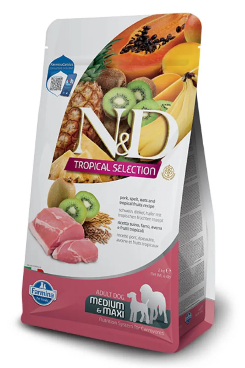 N&D Tropical Pork Medium&Maxi