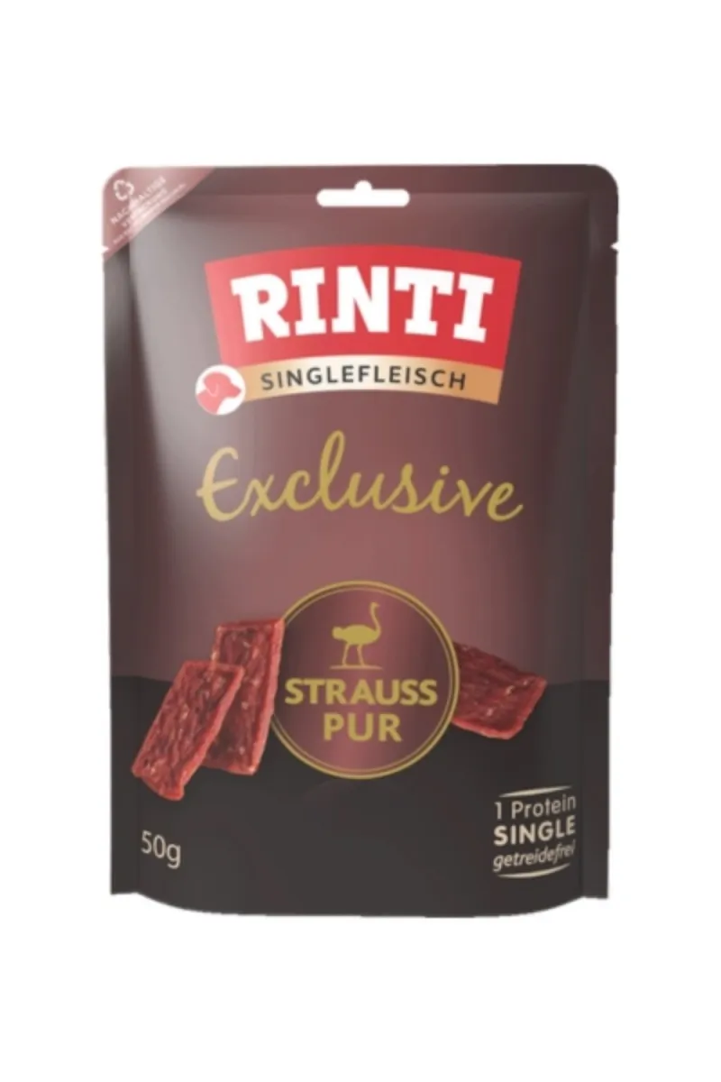 Rinti Exclusive nojevo meso, poslastica za pse 50g