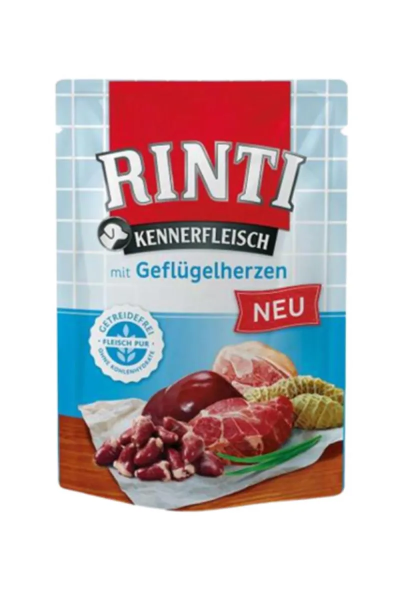 Rinti Kennerfleisch zivinsko srce, sos za pse 400g