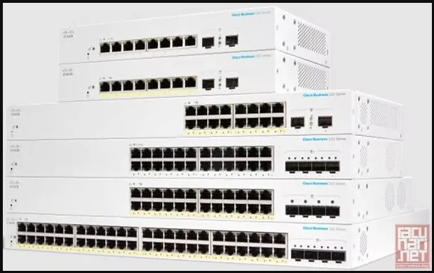 Cisco CBS220-8T-E-2G Smart 8-port GE, Ext PS, 2x1G SFP