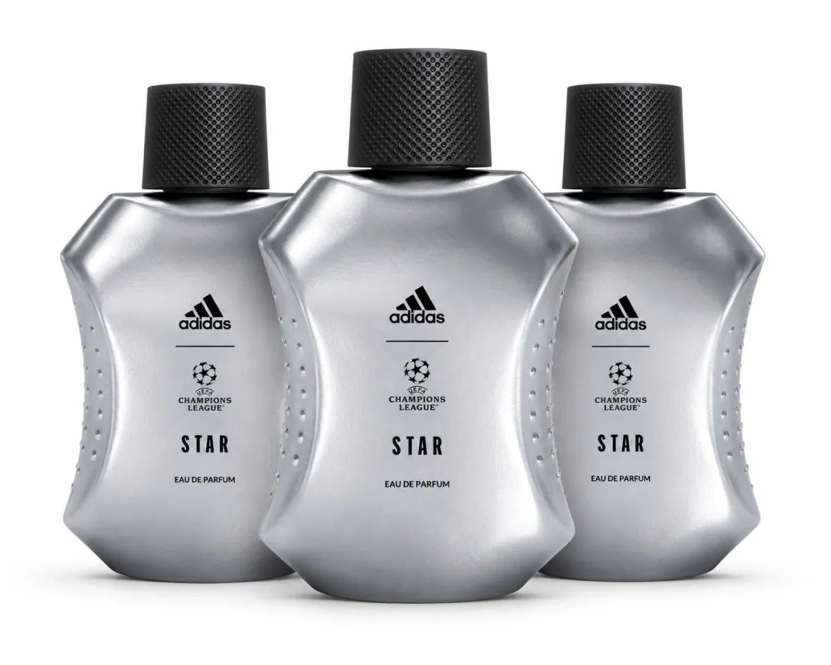 Adidas uefa champions league star silver edp trio pack 3x100ml ( 3 komada )