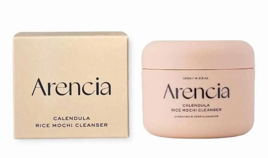 Arencia calendula rice mochi cleanser 120g