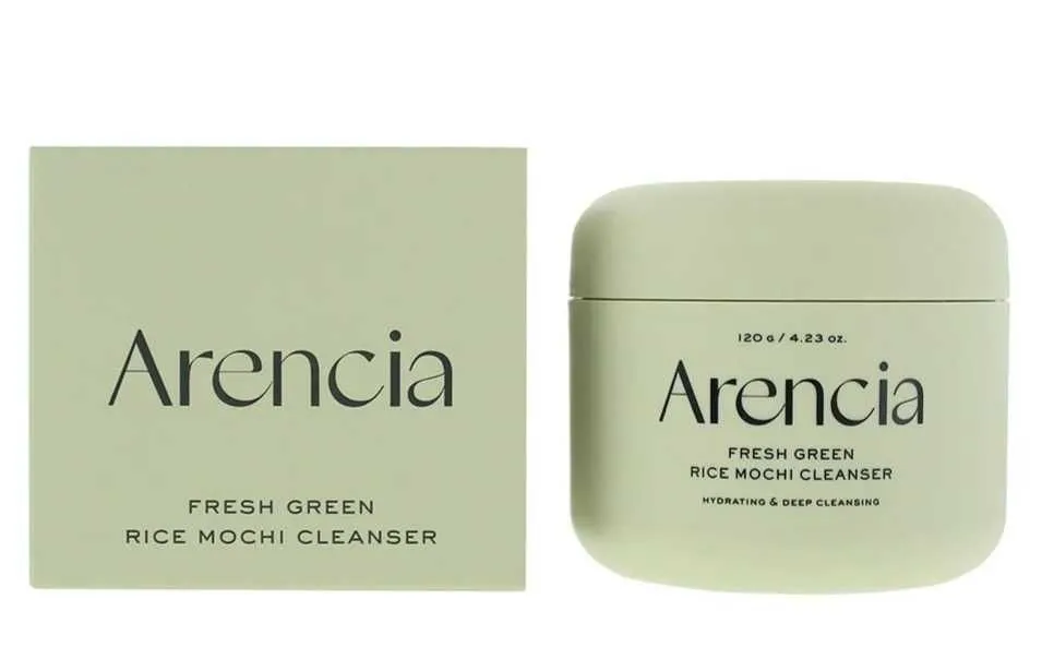 Arencia fresh green rice mochi cleanser 120g
