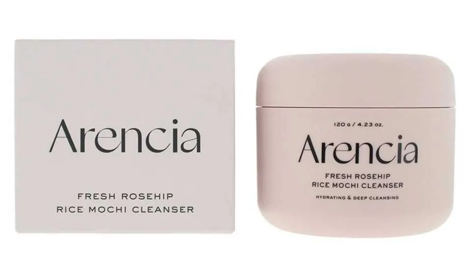Arencia fresh rosehip rice mochi cleanser 120g