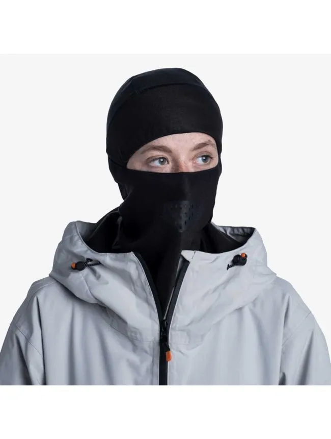 Buff ecostretch balaclava solid black