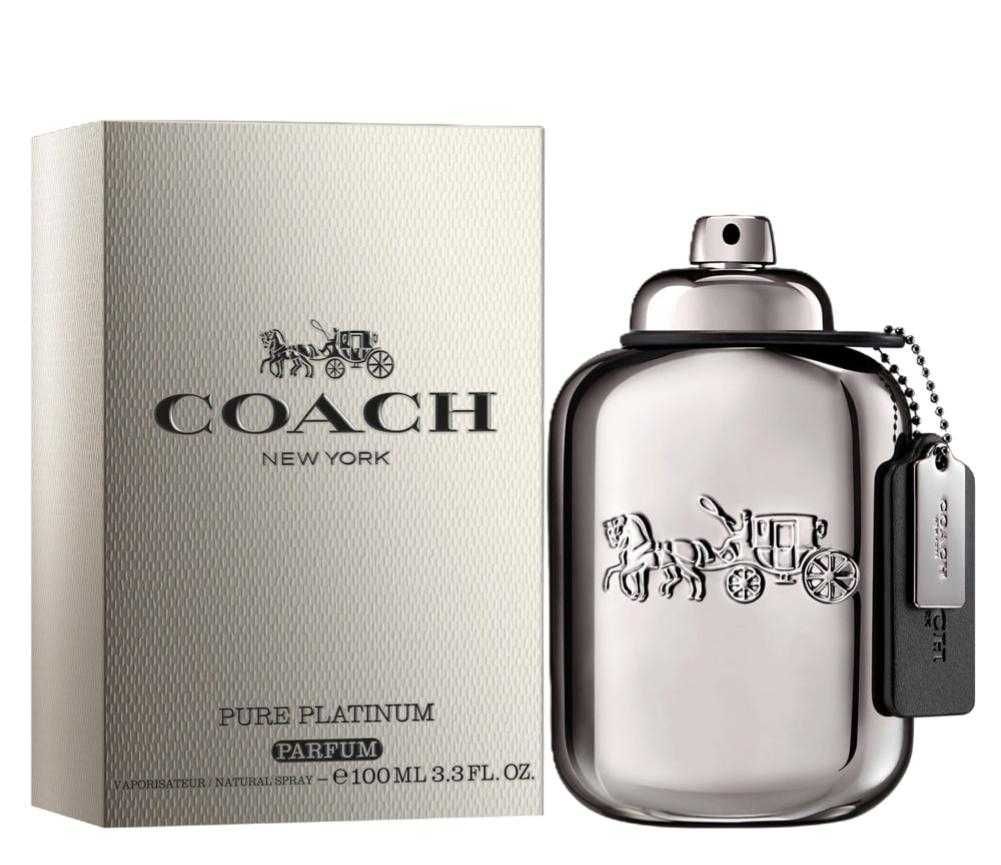 Coach for men pure platinum edp 100ml