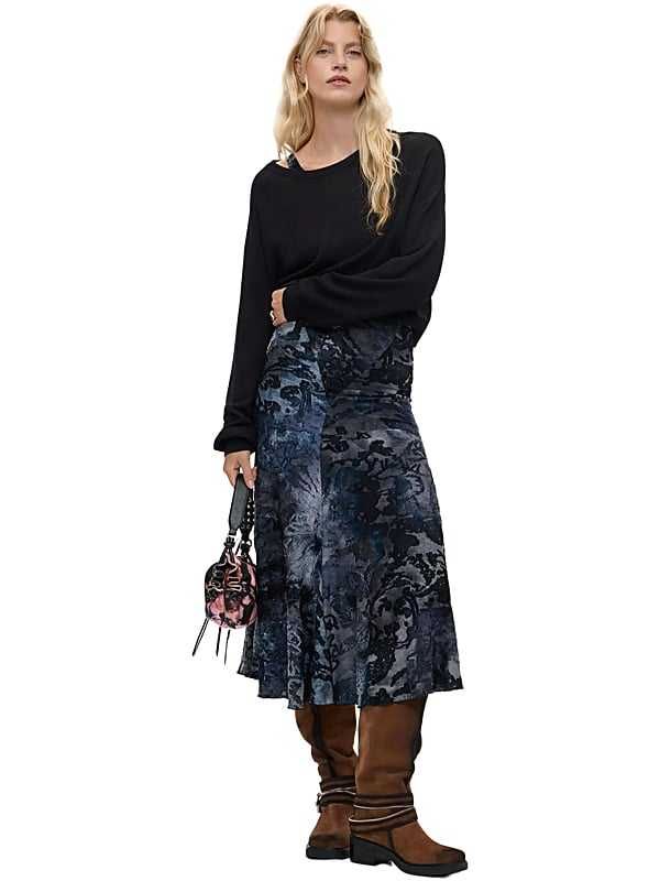 Desigual - 2u1 midi haljina