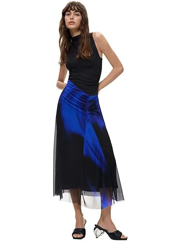 Desigual - midi haljina od tila