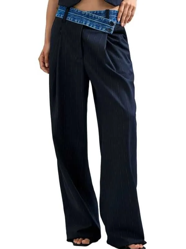 Desigual - teget ženske pantalone