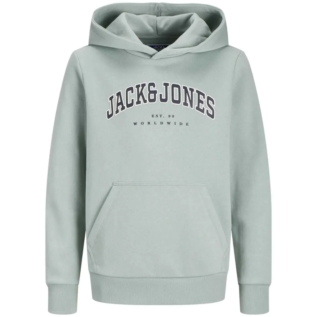 Jack & jones junior duks za decake sa kapuljacom jjcaleb, zeleni