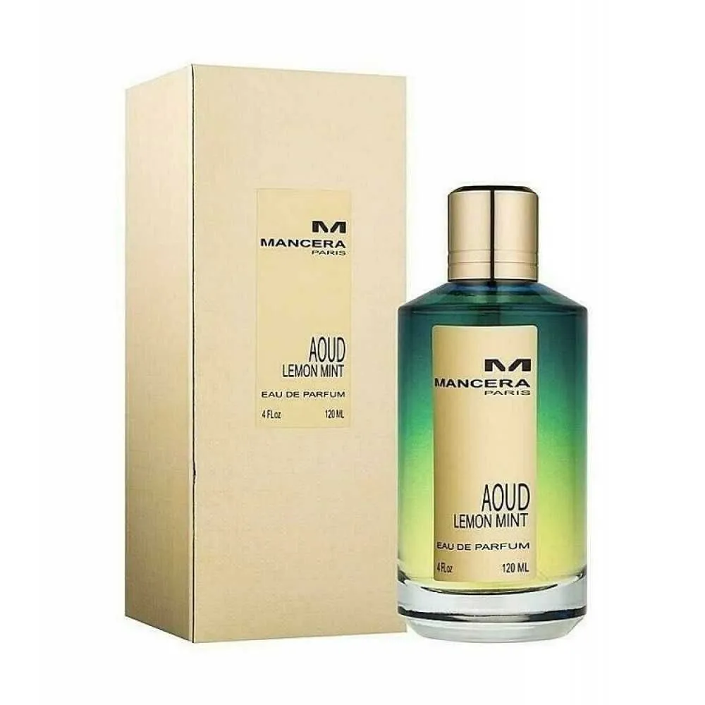 Mancera aoud lemon mint edp 120ml