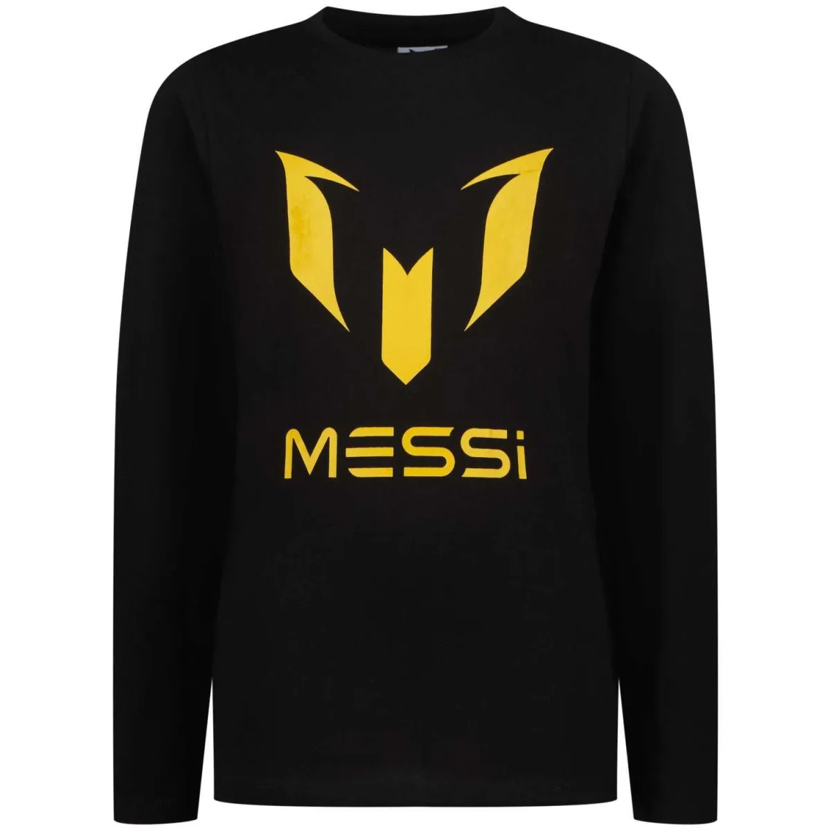 Messi majica dug rukav za decake blk strech