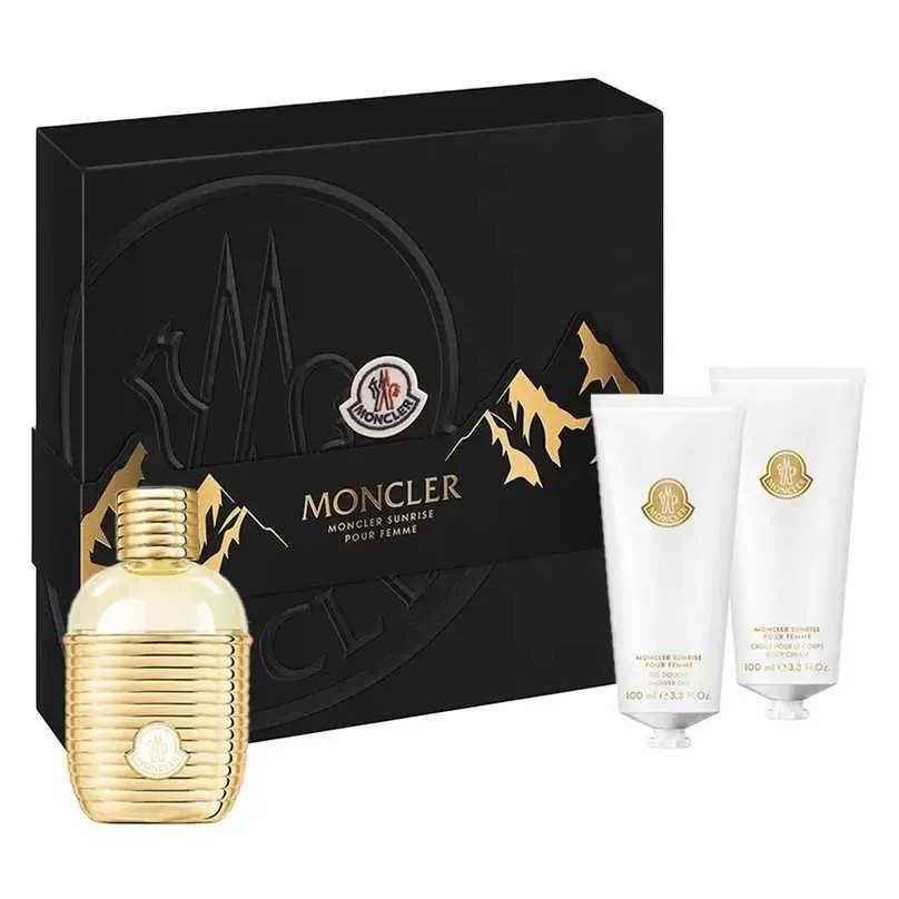 Moncler sunrise pour femme set edp 100ml