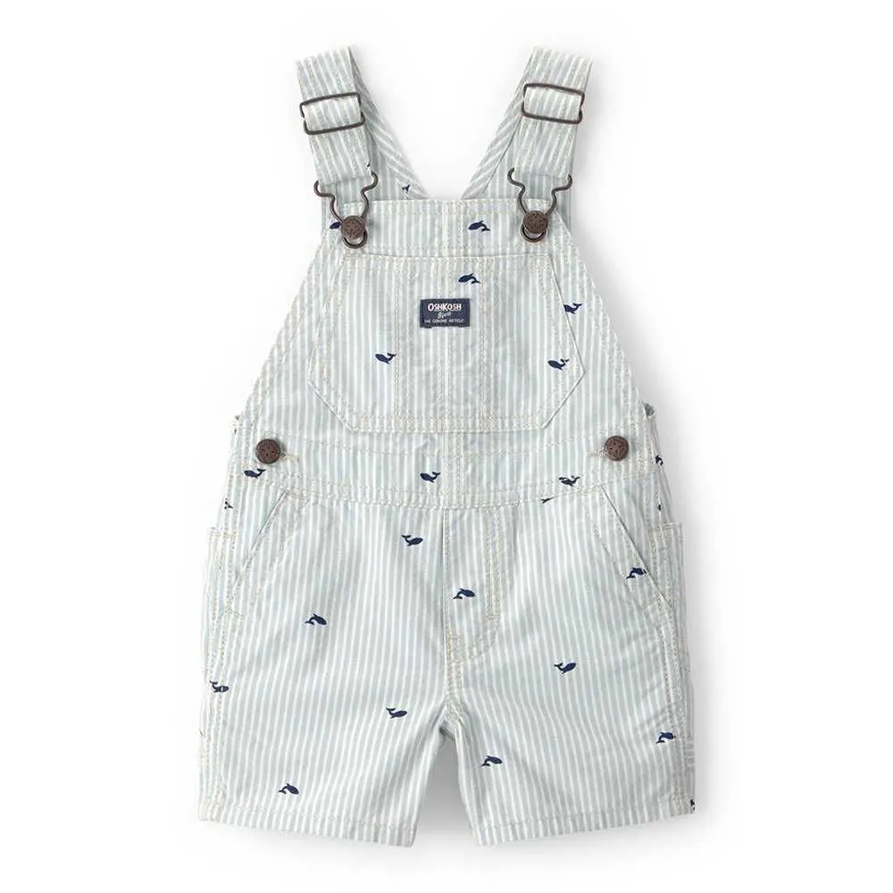 Oshkosh kratke pantalone na tregere za bebe dečake