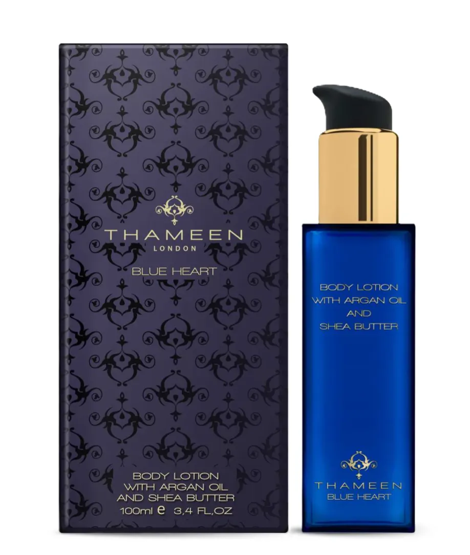 Thameen london blue heart body lotion 100 ml