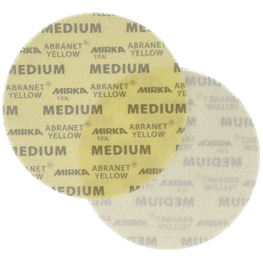 Abranet Yellow O 225 mm Grip - srednja granulacija