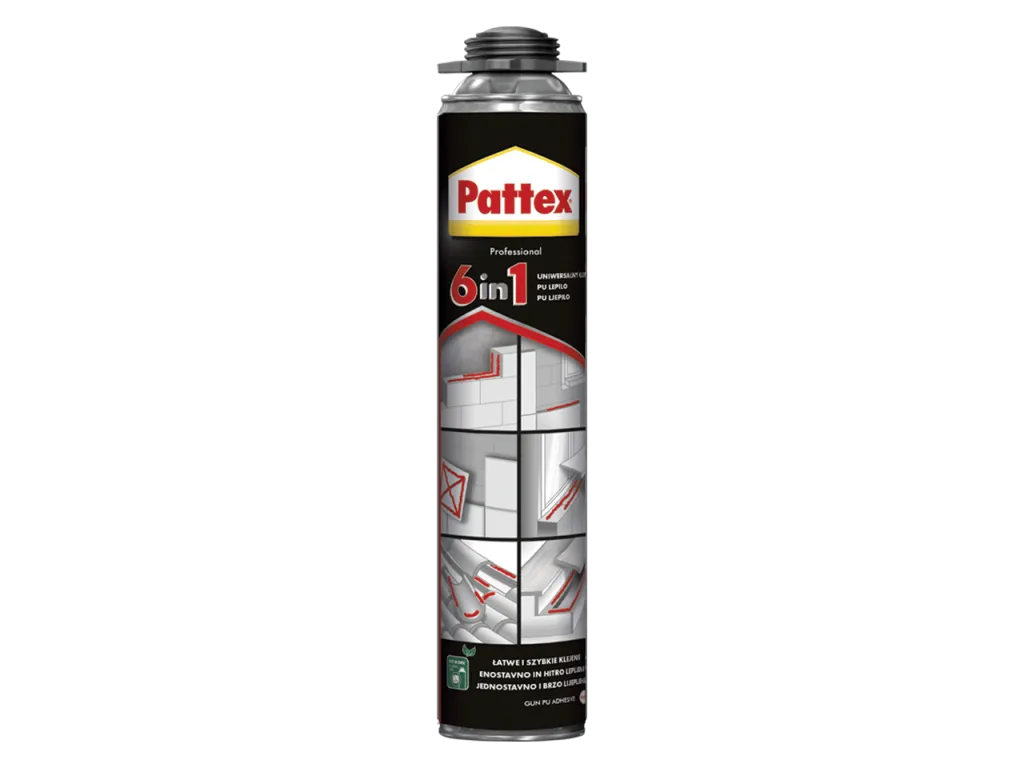 Pattex 6 u 1 - PU lepak 750ml