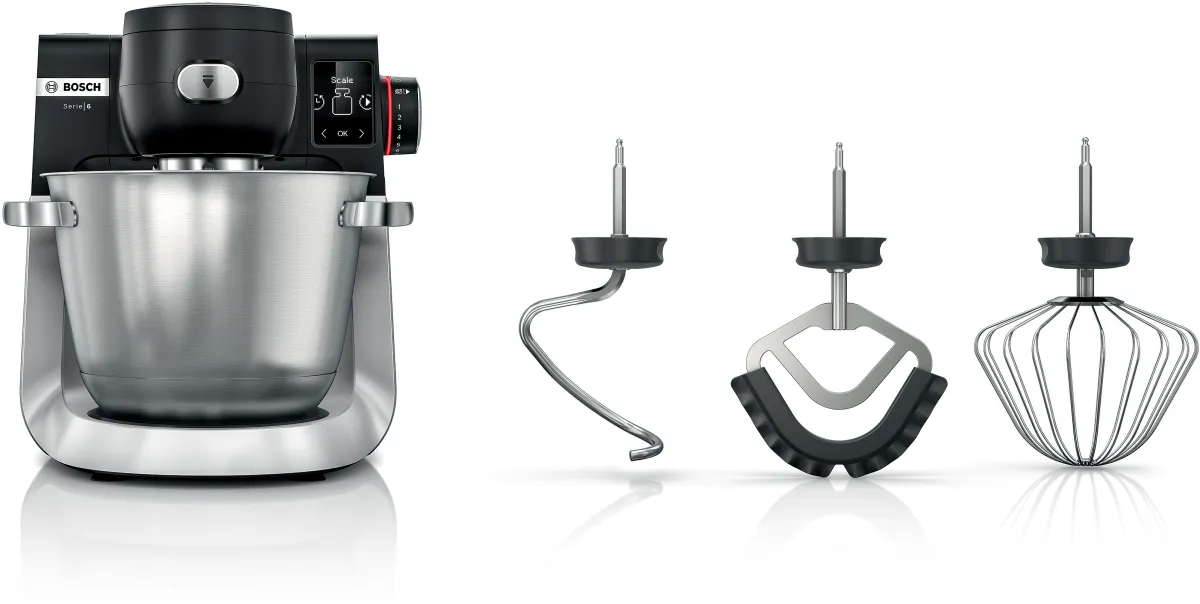 Kuhinjski robot Serija 6 MUMS6ZS00, 1600 W, crni brušeni čelik MUMS6ZS00