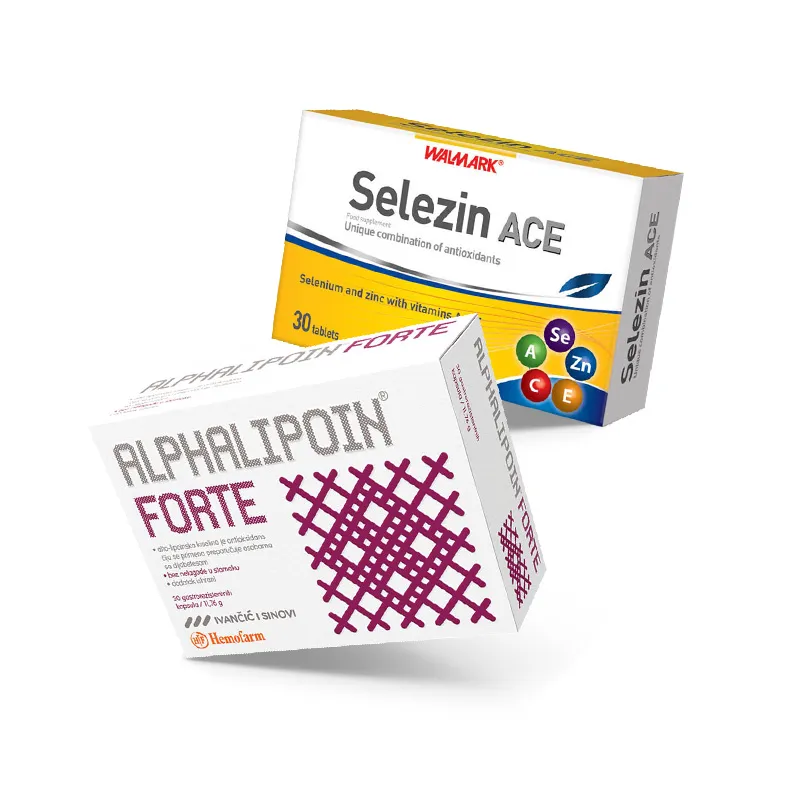 Alphalipoin Forte + Selezin ACE