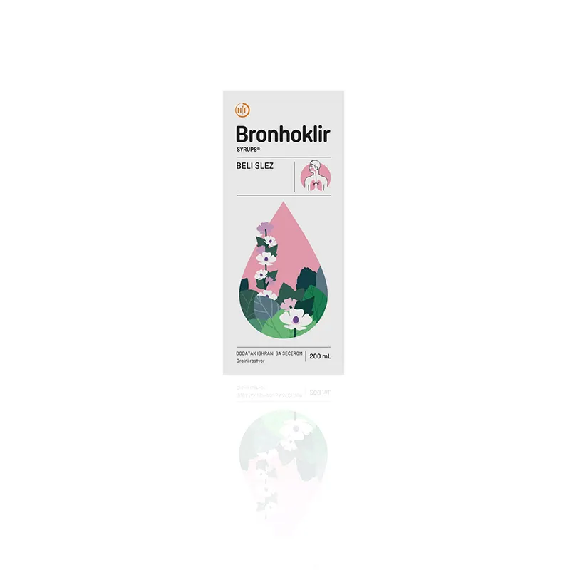Bronhoklir SYRUPS® BELI SLEZ