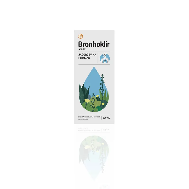 Bronhoklir SYRUPS® JAGORČEVINA I TIMIJAN