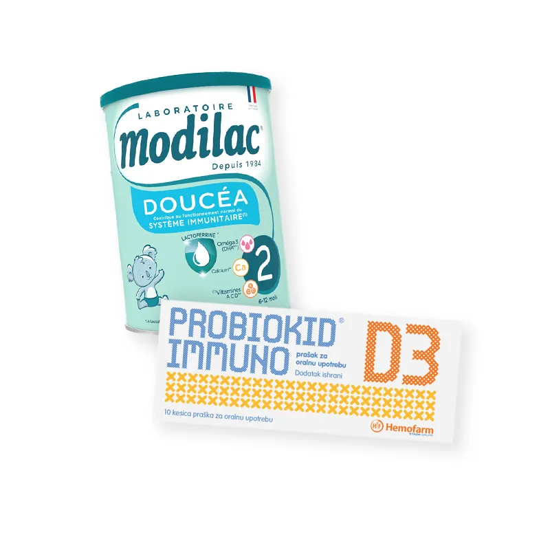 Modilac Doucea 2 + Probiokid Immuno D3