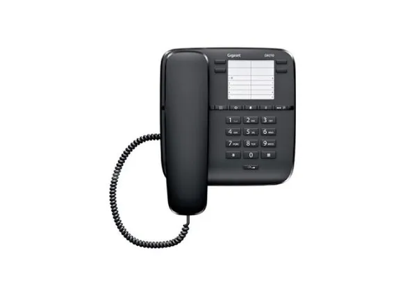 Gigaset Žičani telefon DA 310 - Crni