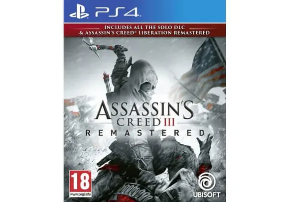 Ubisoft PS4 Assassins Creed 3 Remastered
