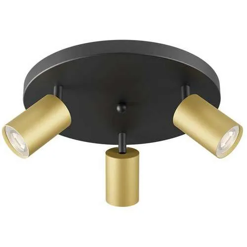 BRAYTRON BRY-BETA-RND_3-GLD-GU10-SPOTLIGHT