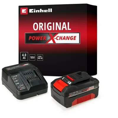 EINHELL Power-X-Change 18V 4,0 Ah Starter-Kit