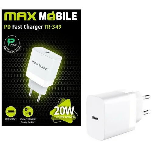 MAX MOBILE PD QC 3.0 TYPE C TR-349 20W