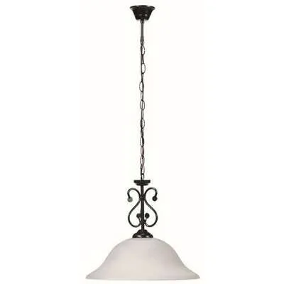 RABALUX Dorothea visilica E27 60W mat crno