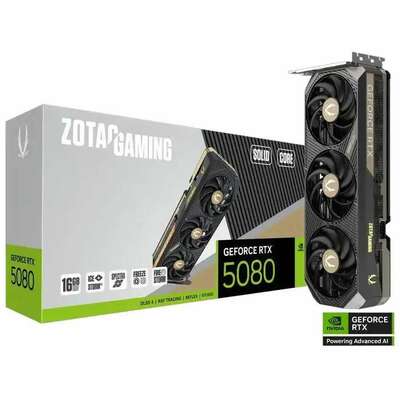 ZOTAC GAMING GeForce RTX 5080 SOLID CORE 16GB